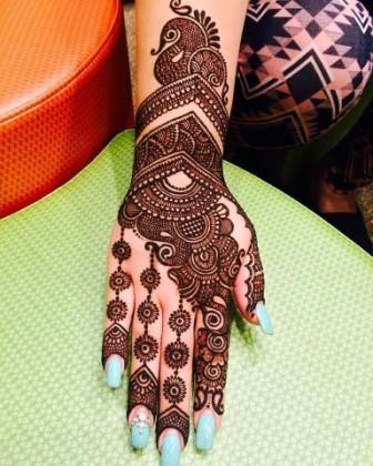 New Mehndi Design For Teej Festival 